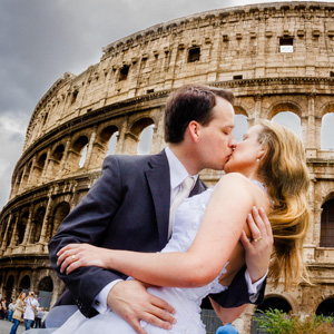 צילומי חתונה ברומא